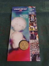 Medaglia LA GAZZETTA DELLO SPORT Finale Champions League 2002-03 Juventus-Milan 