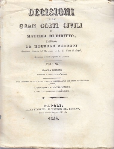 Decisioni gran corti - gran, in
