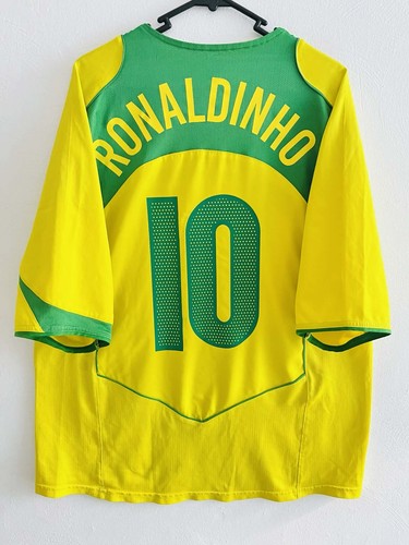 Maglia calcio brasile - brasile, 2004