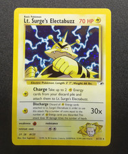 Lt.Surge's Electabuzz Holo
