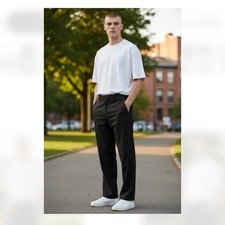 Pantalone uomo Zara misto lana