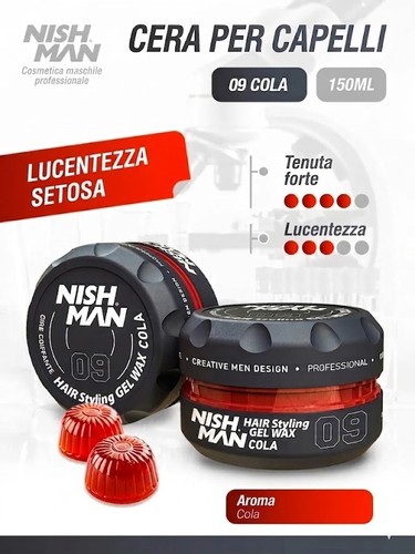 Nishman cola gel wax - nishman,