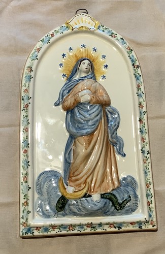 Placca targa devozionale - placca,
