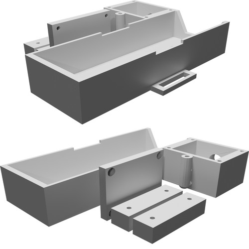 Vassoio batteria con box - vassoio,