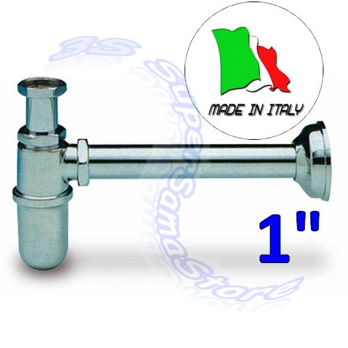 Sifone bottiglia lavabo - bottiglia, 1''