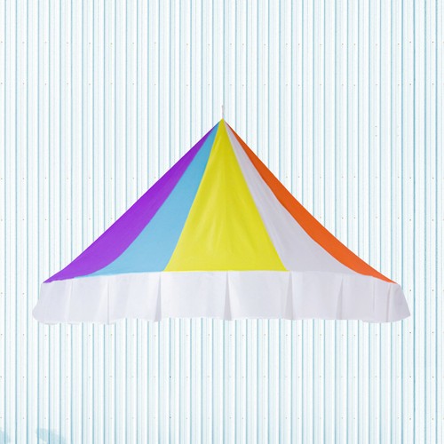 Tenda letto arcobaleno culla - tenda,