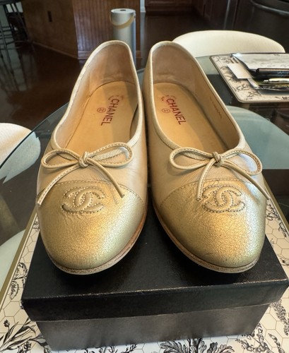 Ballerine chanel beige con - chanel,