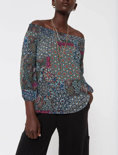 Blusa donna desigual - blusa,