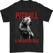 Pitbull Warrior Cane T-Shirt