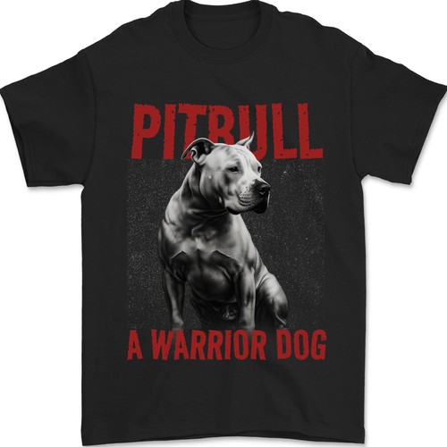 Pitbull warrior cane shirt - cane, t-shirt