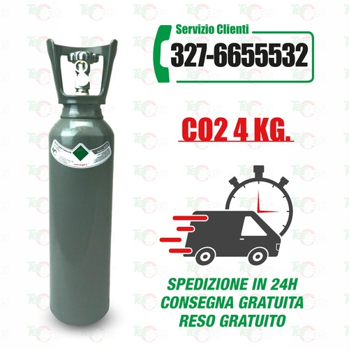 Bombola co2 kg - co2, con