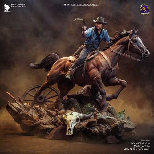 Arthur morgan statua rdr - -,