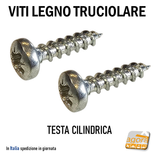 Viti legno truciolare testa