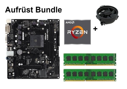 Bundle asrock a320m hdv - bundle, r3.0