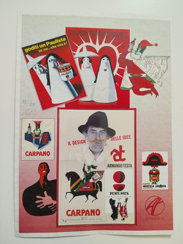Foglio cartolina omaggio - +,