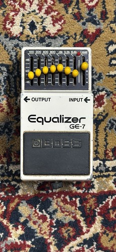 Boss equalizzatore pedale - ge-7,