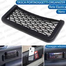 TASCA PORTA OGGETTI RETE ELASTICA ORGANIZER AUTO CAMION CAMPER BUS - LARGE