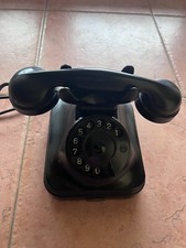 telefono vintage nero sip anni '70