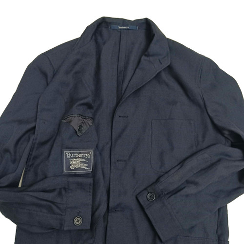 Giacca vintage lino navy