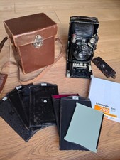 RARE & TESTED! Voigtlander Bergheil 9x12 plate camera with Heliar 13.5cm 1:4.5