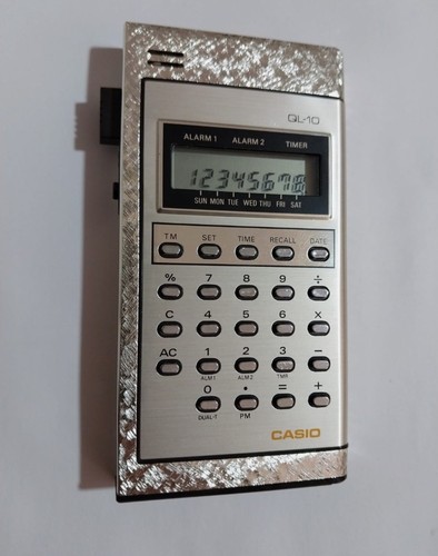 Casio vintage calculator - casio, ql-10