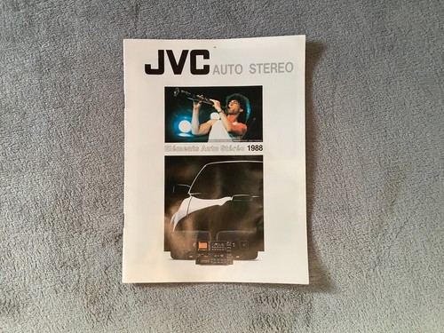 Catalogue jvc auto - catalogue, 1988
