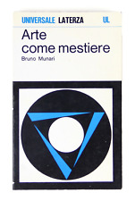Arte Come Mestiere Bruno Munari Universale Laterza 1989
