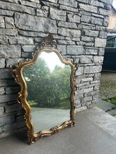 Specchiera in Stile Legno Intagliato Dorato - XX Secolo Italia ??