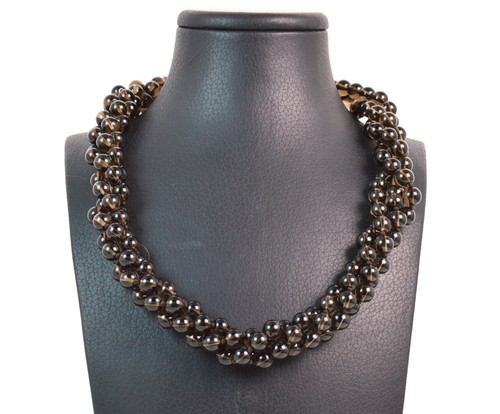 Collana torchon quarzo - in,