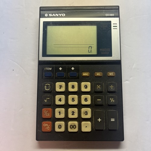 Calcolatrice sanyo cx480 - calcolatrice,