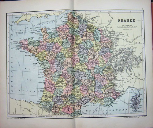 Antica stampa originale mappa