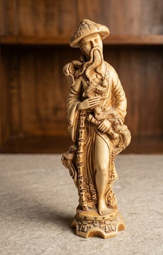 Statua cinese antica finto - statua,