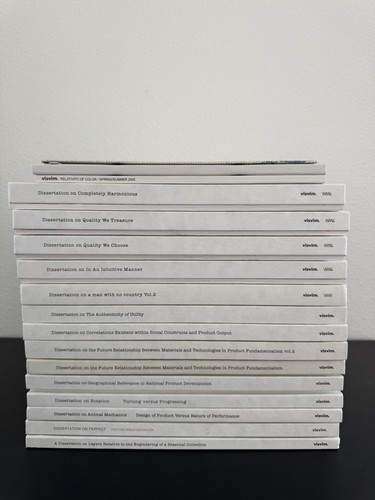 Visvim dissertation catalog - dissertation,