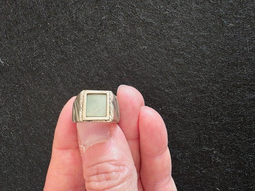 Antico anello porta ritratto - anello,