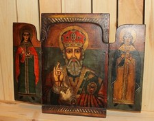 Icona trittico religiosa