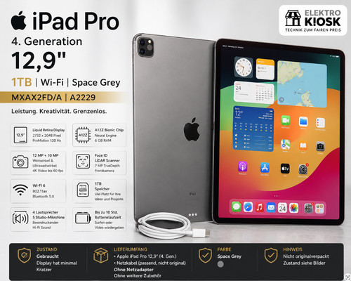 Apple ipad pro generazione - ipad, 4a