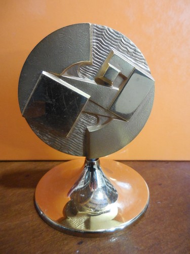 Medaglia scultura soli - scultura, 3