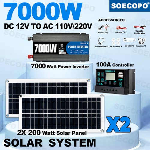Kit solare 7000w 12v ac - 7000w,