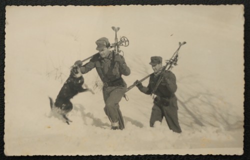 162 esercito con - con, neve