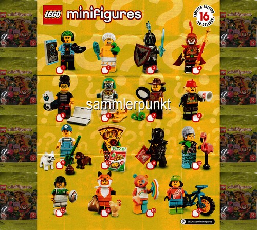 Lego minifigure in dvb - minifigure,