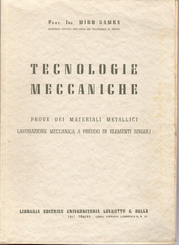 Tecnologie meccaniche prove - tecnologie, meccaniche-prove