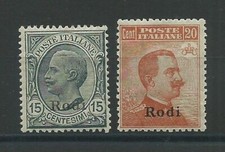 1918-22 ISOLE EGEO RODI
