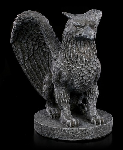 Greif gargoyle statuina - gargoyle,