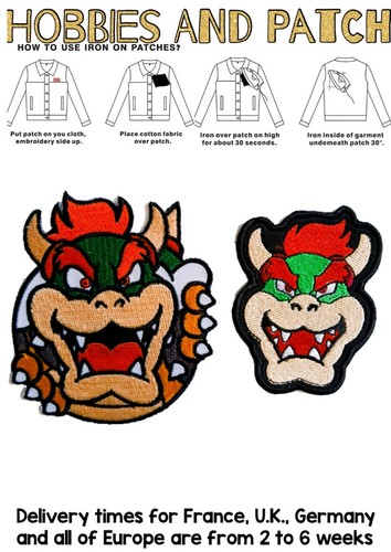 Set patch super mario bowser - 2,