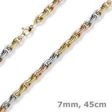 7mm Kordel-Kette Collier Di