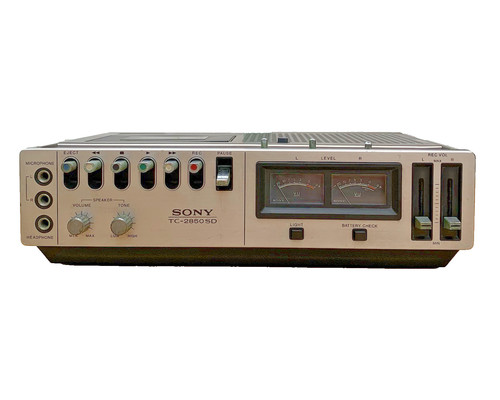 Sony 2850sd tapecorder - sony,
