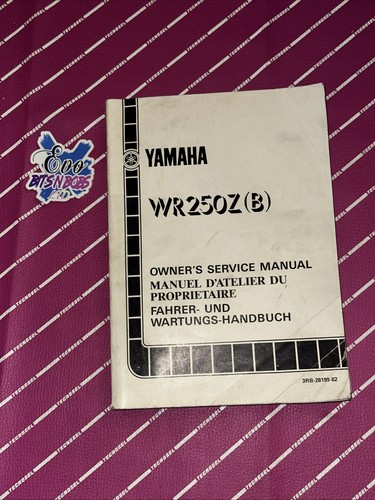 Yamaha manuale uso oem wr - manuale,
