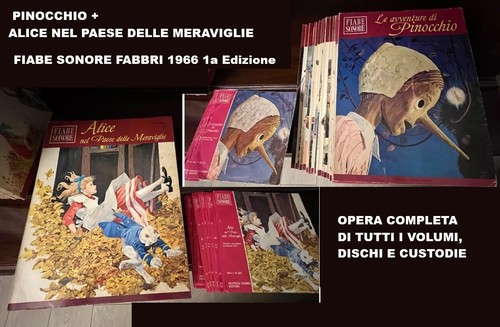 Fiabe sonore fabbri pinocchio - fiabe,
