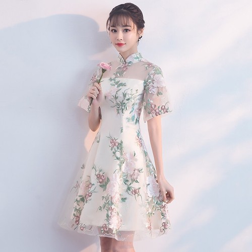 Summer lace cheongsam flower - summer,