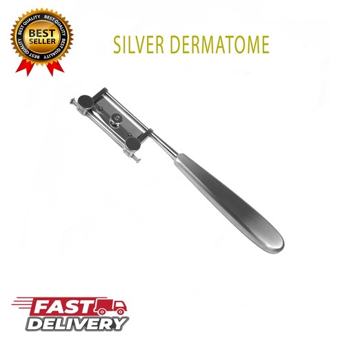 Argento pelle innesto coltello - argento,